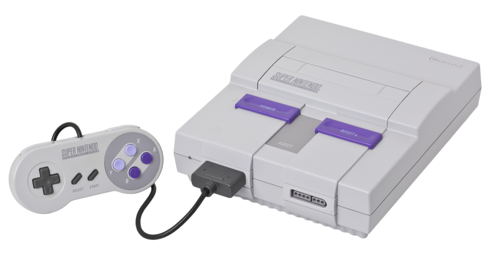 Super Nintendo console